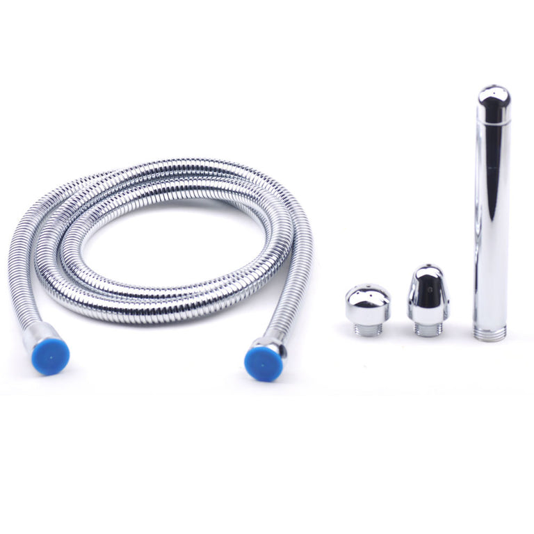 Metal Shower Cleaning System with 3 Heads