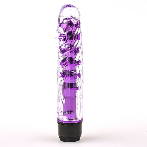 Jelly Crystal Vibrator Purple