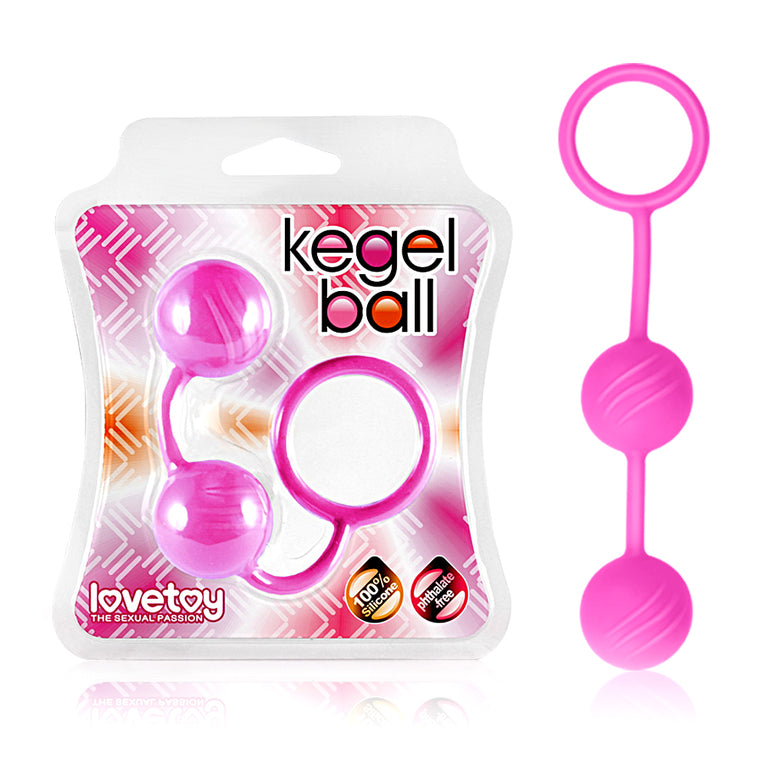 Silicone Kegel Balls Pink