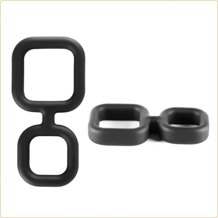 X-MEN Liquid Silicone Double-Ring Cock Cage