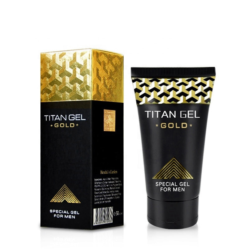 Titan Gel for penis enhancer and growth - by Hendel's Garden.