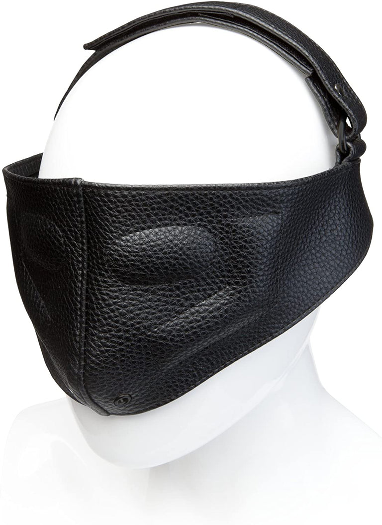 Kink Leather Blinding Mask Black