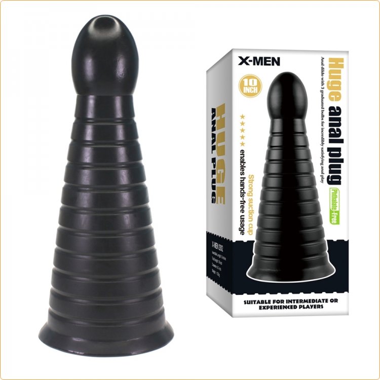 Huge Anal Plug - 4" Diameter 10 Inch High