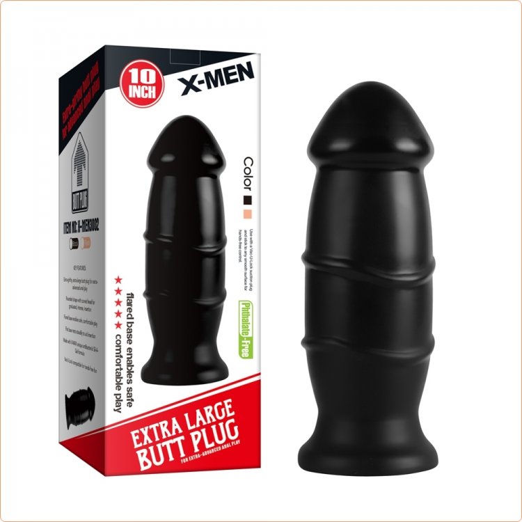 X-MEN Extra Large Anal Plug 10 Inch