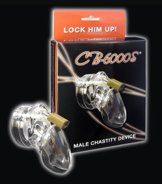 Male Chastity CB-6000S Clear