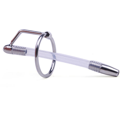 Flexi Tube Silicone Steel Cum Thru Penis Plug