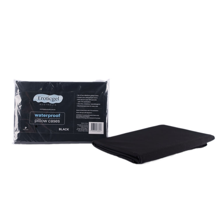 Black Waterproof Pillow Case