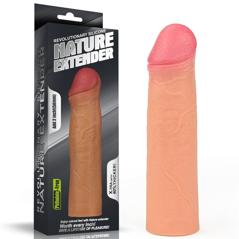 Add 2" Revolutionary Silicone Nature Extender