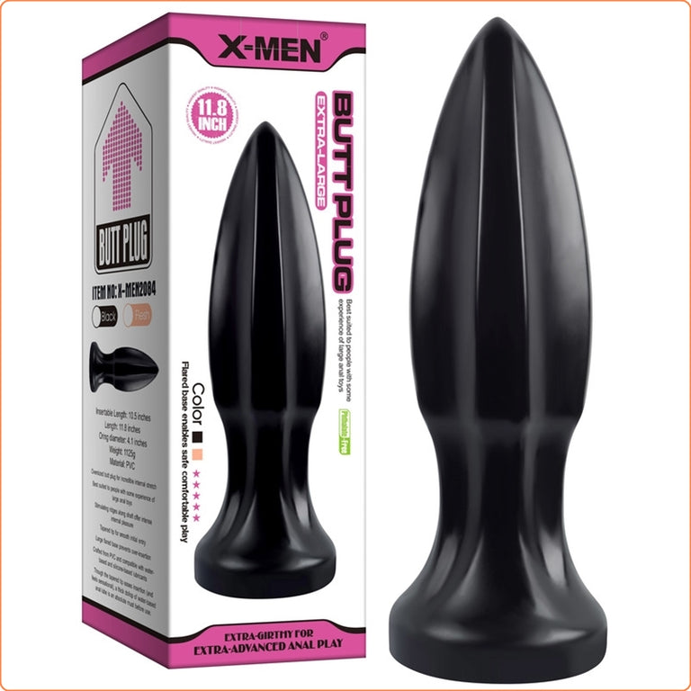 Large Cone Butt Plug 11.8 Inch