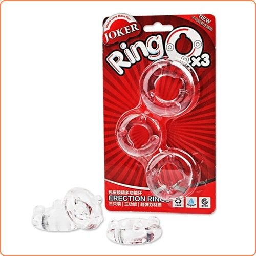 Joker Erection Rings 3 Set