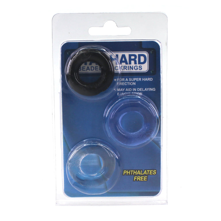 Stay Hard Cock Rings 3 Set