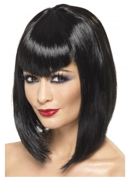 Vamp Wig Black