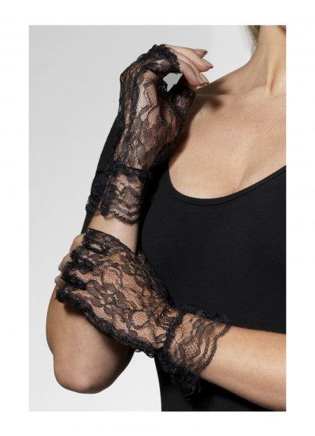 Fingerless Lace Gloves