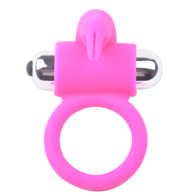 Silicone Rabbit Vibrating Cock Ring