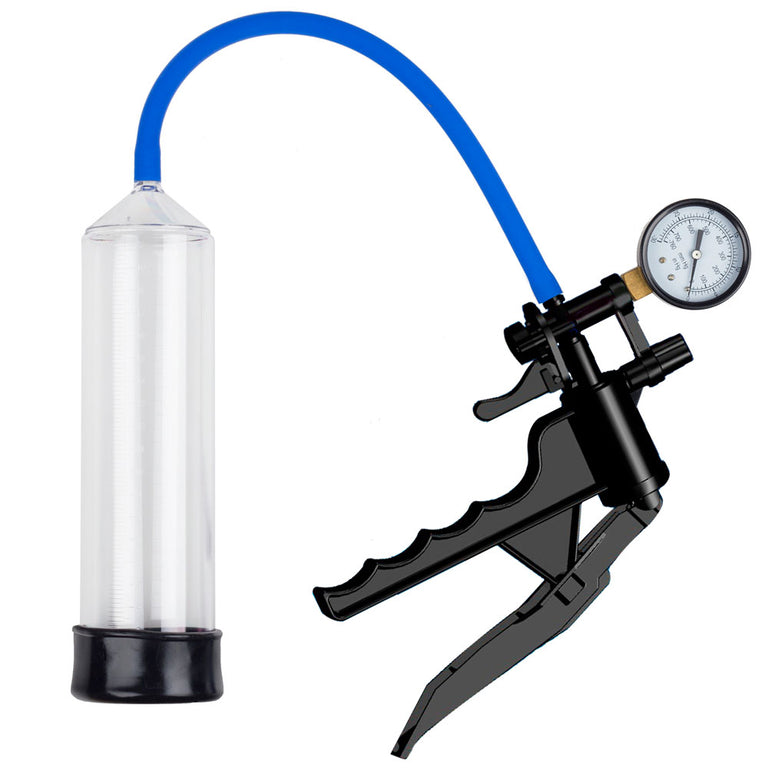Professional Pistol Pump with Gauge & QR Valve