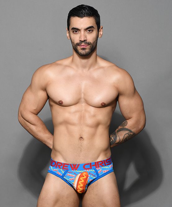 Hot Dog Brief Almost Naked