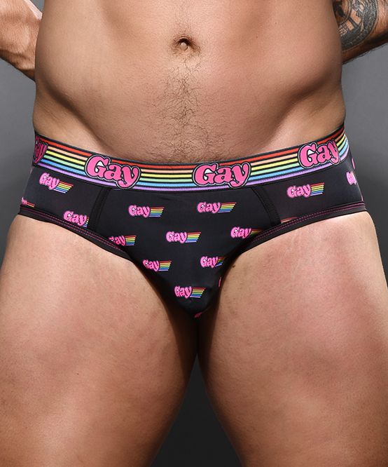 Gay Pride Brief w/ Almost Naked