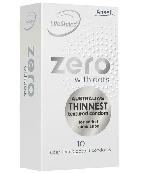 LifeStyles Zero Uber Thin With Dots 10s